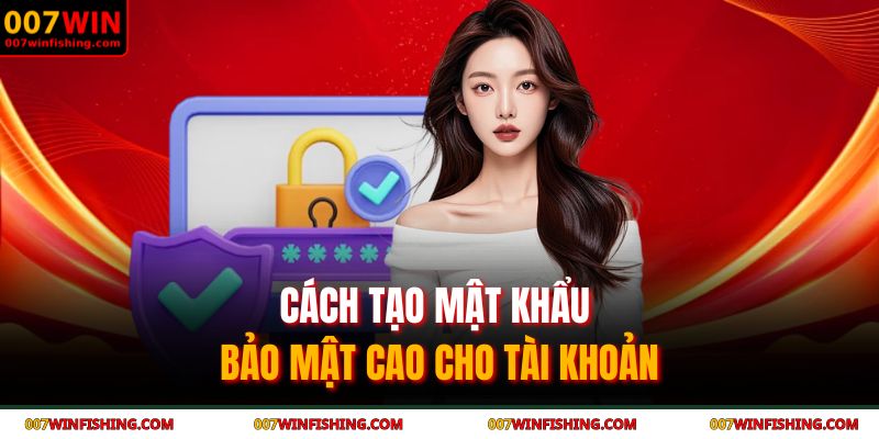 Cách tạo mật khẩu bảo mật cao cho tài khoản