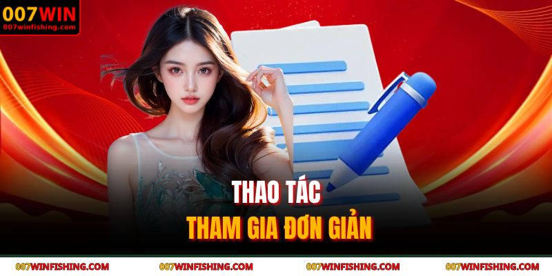 Thao tác tham gia đơn giản