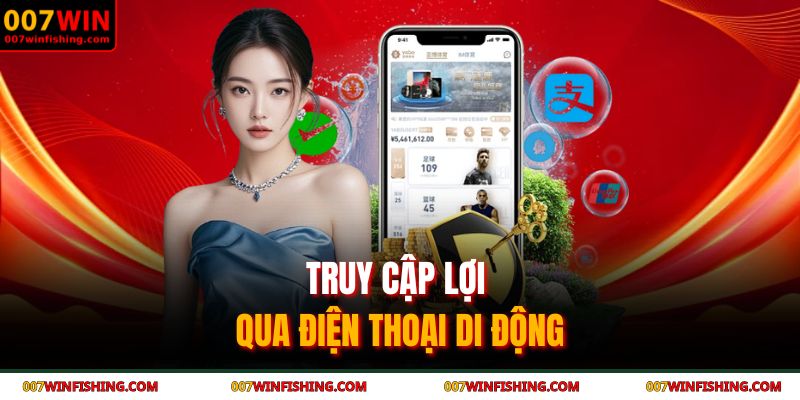Truy cập lợi qua điện thoại di động